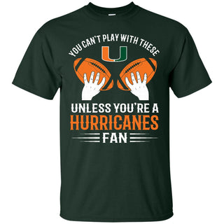 Play With Balls Miami Hurricanes T Shirt - Best Funny Store