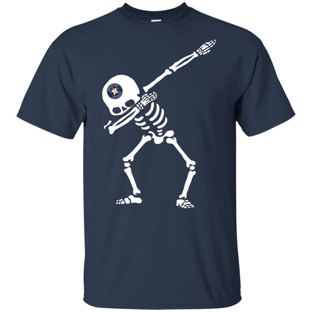 Dabbing Skull Houston Astros T Shirts