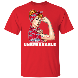 Beautiful Girl Unbreakable Go Washington Capitals T Shirt