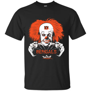 IT Horror Movies Cincinnati Bengals T Shirts