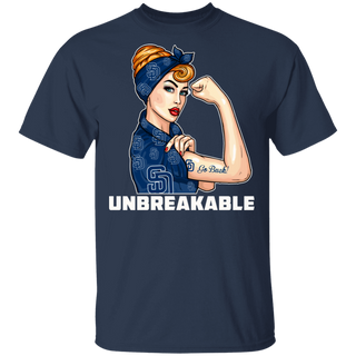 Beautiful Girl Unbreakable Go San Diego Padres T Shirt