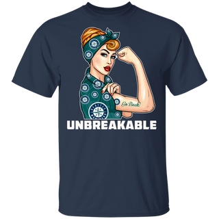 Beautiful Girl Unbreakable Go Seattle Mariners T Shirt