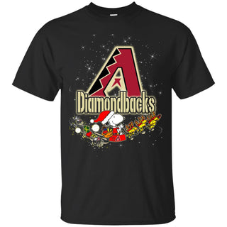 Snoopy Christmas Arizona Diamondbacks T Shirts