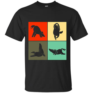 Yoga Retro Horse T Shirts