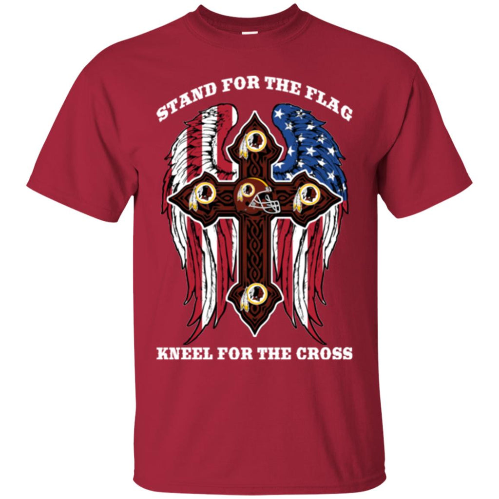 Stand For The Flag Kneel For The Cross Washington Redskins T