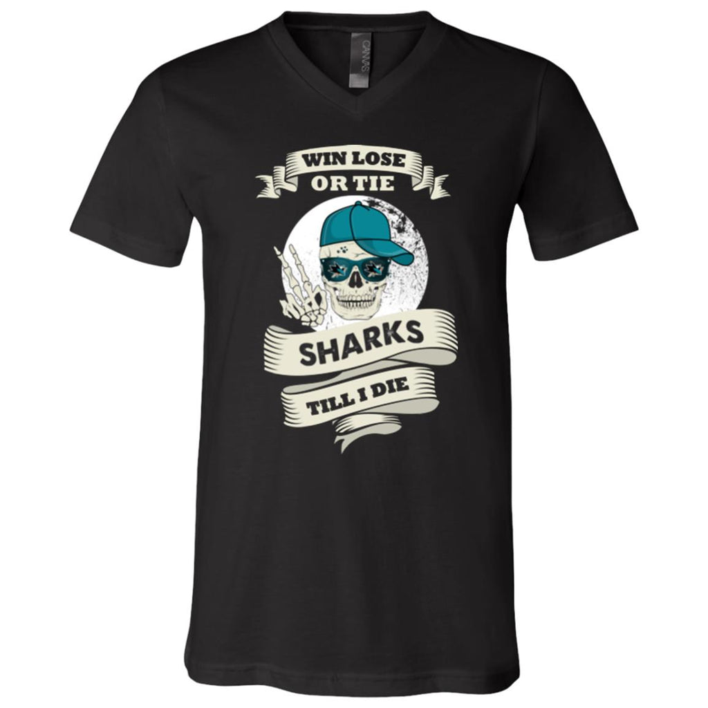 Skull Say Hi San Jose Sharks T Shirts