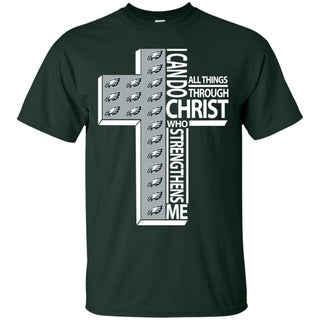 I Can Do All Things Through Christ Philadelphia Eagles T Shirts