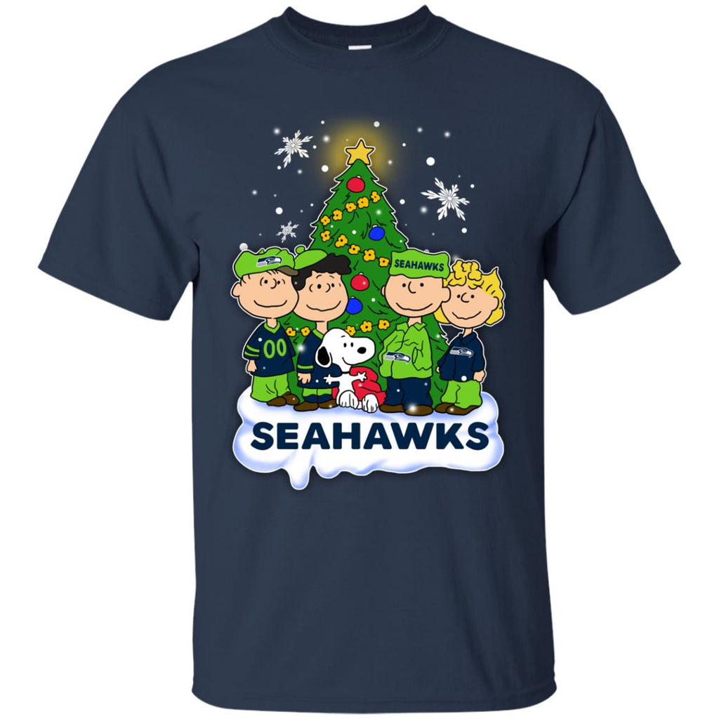 Snoopy The Peanuts Seattle Seahawks Christmas Sweaters