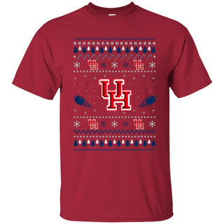 Houston Cougars Stitch Knitting Style Ugly T Shirts