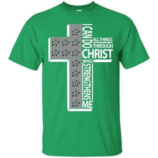 I Can Do All Things Through Christ Dallas Stars T Shirts