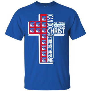I Can Do All Things Through Christ New York Rangers T Shirts
