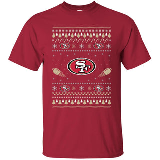 San Francisco 49ers Stitch Knitting Style Ugly Tshirt For Fans