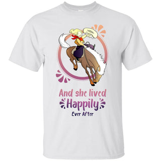 Cowboy Children - Horse And She Lived Happily Ever After T Shirts