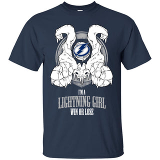 Tampa Bay Lightning Girl Win Or Lose T Shirts