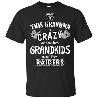 This Grandma Is Crazy About Her Grandkids And Her Oakland Raiders T Shirt