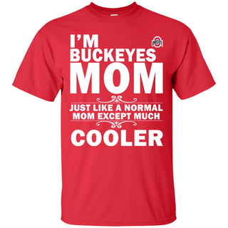 A Normal Mom Except Much Cooler Ohio State Buckeyes T Shirts