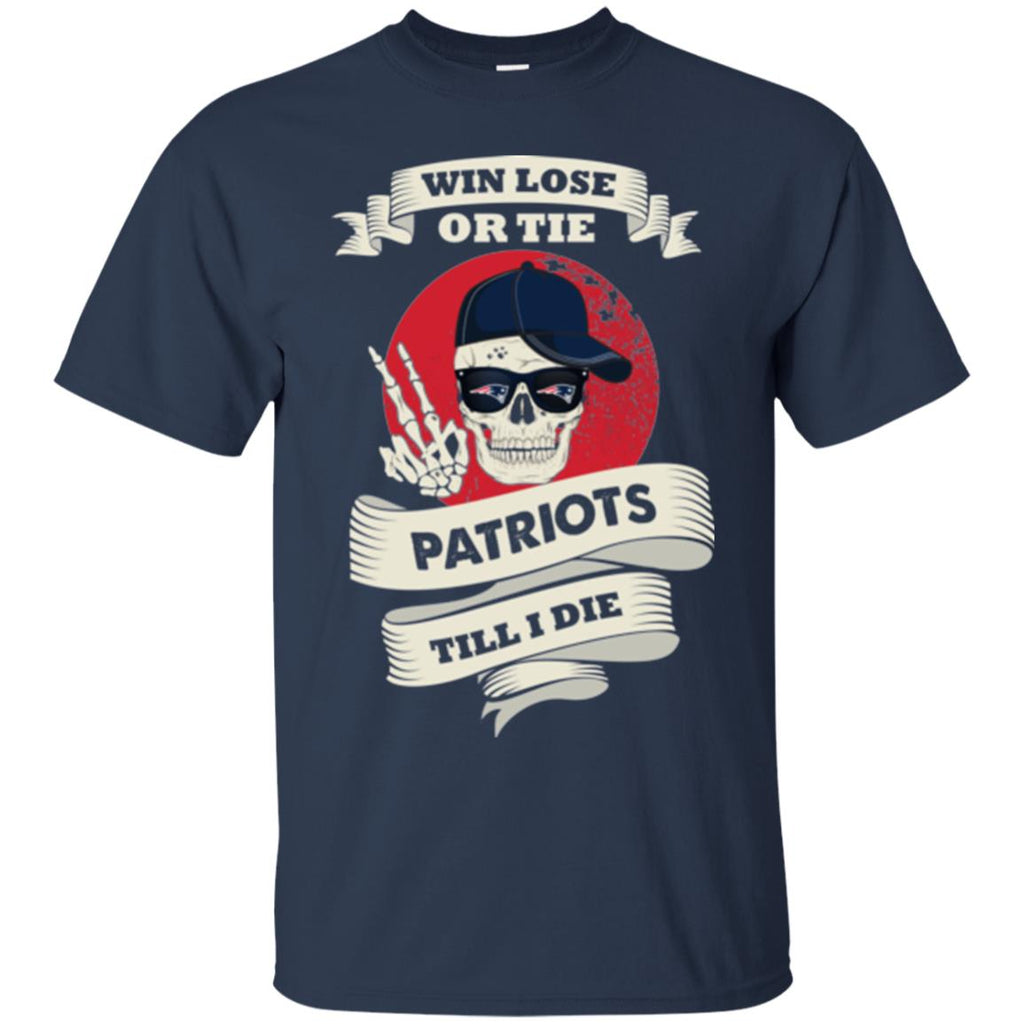 Skull Say Hi New England Patriots T Shirts