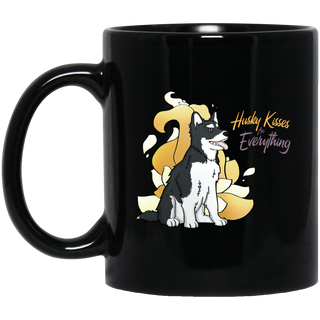 Husky Kisses Fix Everything Mugs