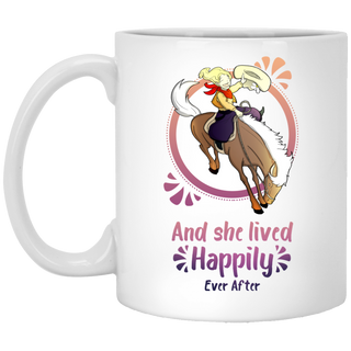 Cowboy Children - Horse And She Lived Happily Ever After Mugs