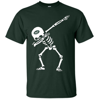 Dabbing Skull New York Jets T Shirts