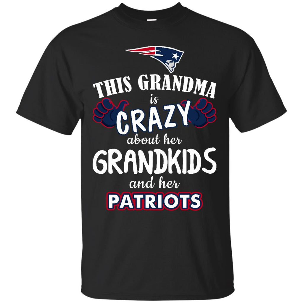 This Grandma Is Crazy About Her Grandkids And Her New England Patriots T Shirts
