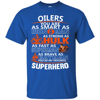 Edmonton Oilers You're My Favorite Super Hero T Shirts