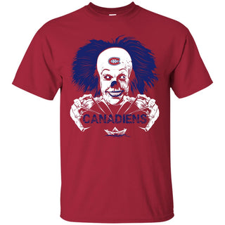 IT Horror Movies Montreal Canadiens T Shirts