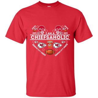 I Am A Chiefsaholic Kansas City Chiefs T Shirts