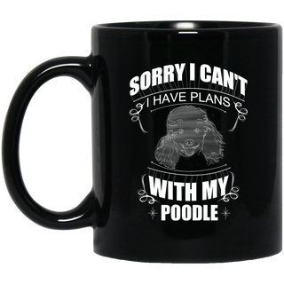I Have A Plan With My Poodle Mugs