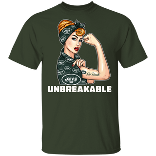 Beautiful Girl Unbreakable Go New York Jets T Shirt