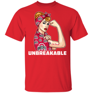 Beautiful Girl Unbreakable Go Ohio State Buckeyes T Shirt