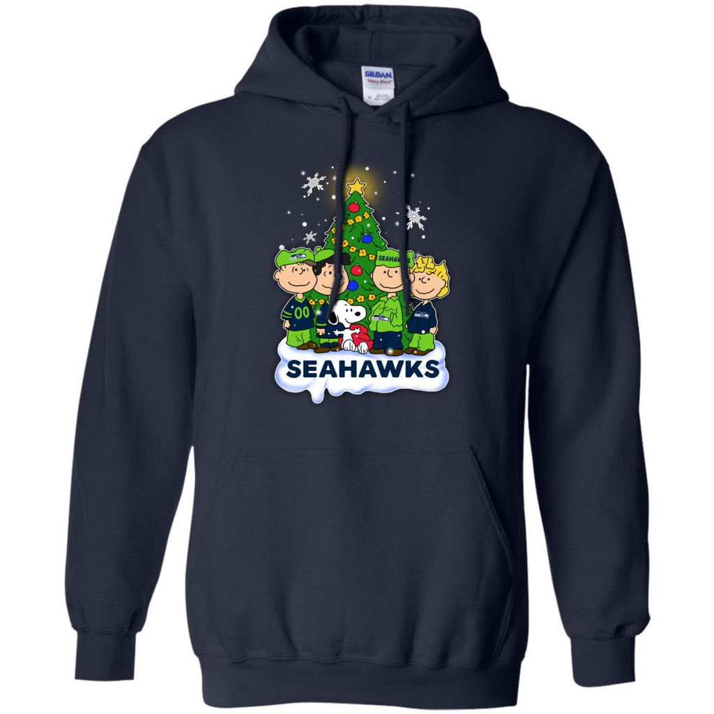 Snoopy The Peanuts Seattle Seahawks Christmas Sweaters