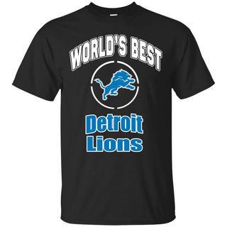 Amazing World's Best Dad Detroit Lions T Shirts