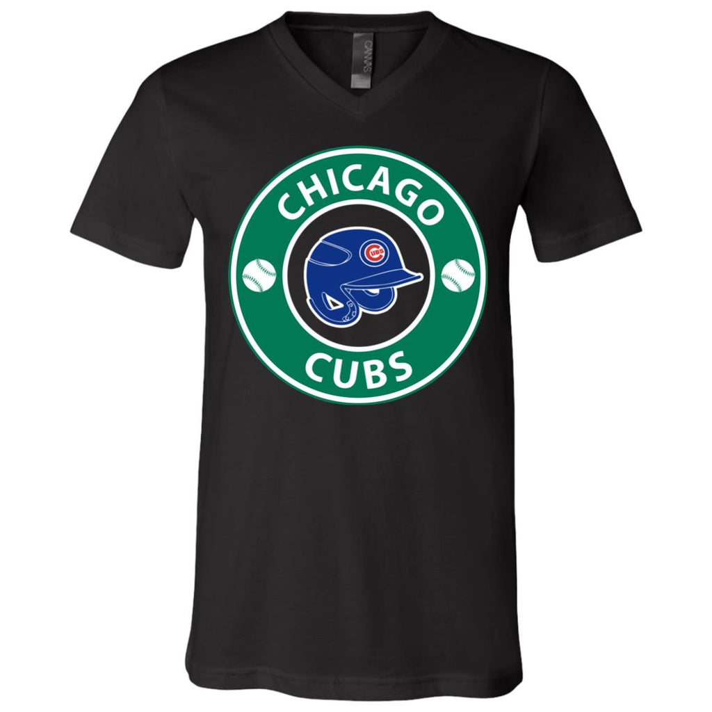 Starbucks Coffee Chicago Cubs T Shirts
