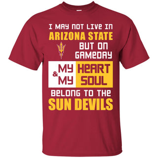 My Heart And My Soul Belong To The Sun Devils T Shirts