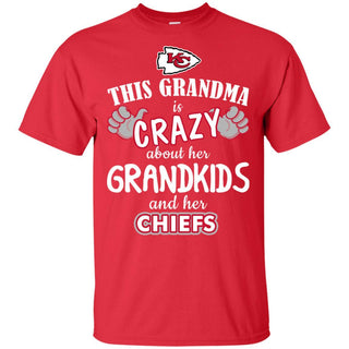 This Grandma Is Crazy About Her Grandkids And Her Kansas City Chiefs T Shirt