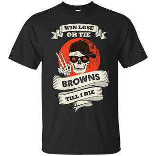 Skull Say Hi Cleveland Browns T Shirts
