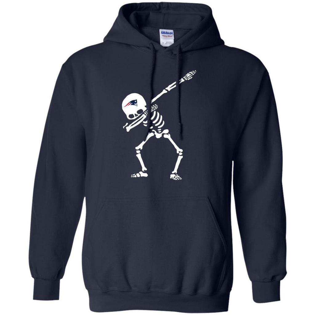 Dabbing Skull New England Patriots T Shirts