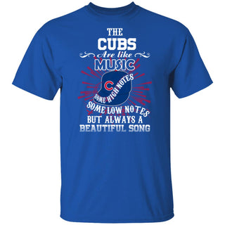 KHG - The Chicago Cubs Are Like Music T Shirt