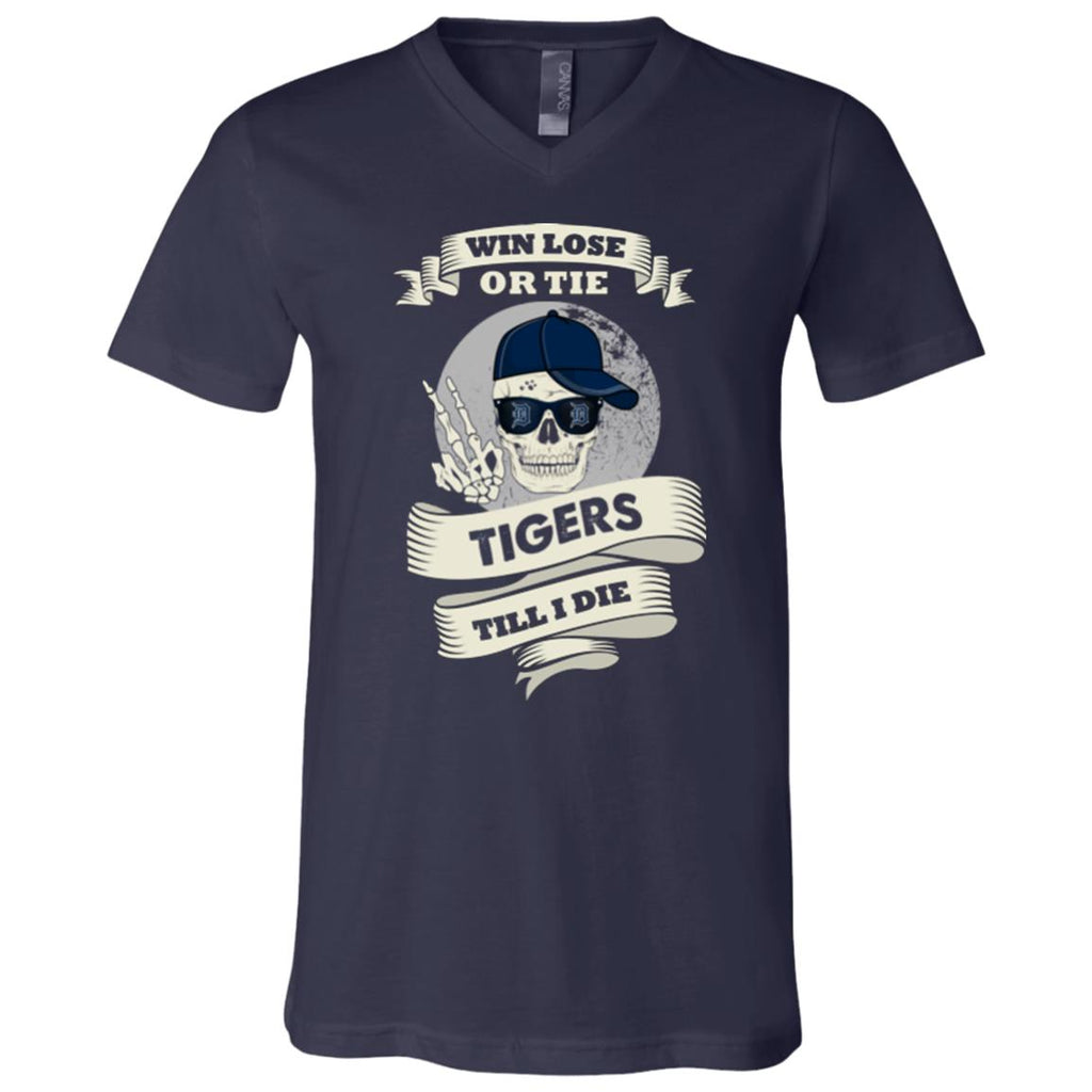 Skull Say Hi Detroit Tigers T Shirts