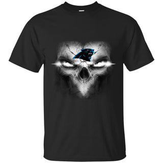 Carolina Panthers Skulls Of Fantasy Logo T Shirts