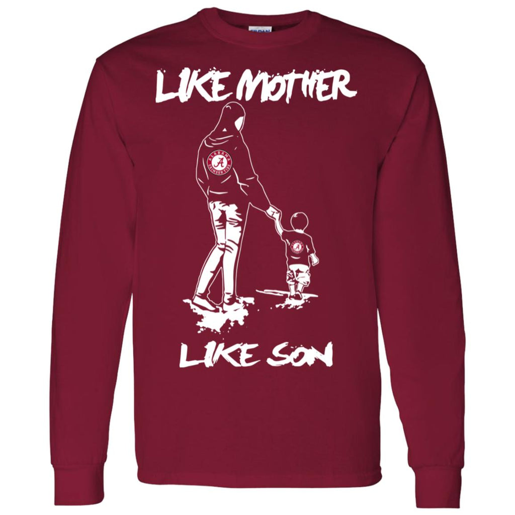 Like Mother Like Son Alabama Crimson Tide T Shirt