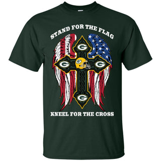 Stand For The Flag Kneel For The Cross Green Bay Packers T Shirts