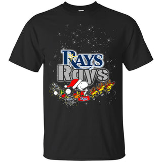Snoopy Christmas Tampa Bay Rays T Shirts
