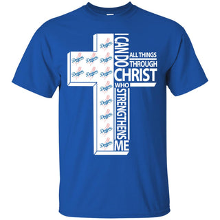 I Can Do All Things Through Christ Los Angeles Dodgers T Shirts