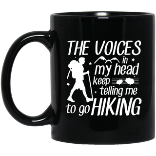 Hiking - The Voices In My Head Mugs