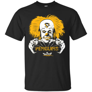 IT Horror Movies Pittsburgh Penguins T Shirts