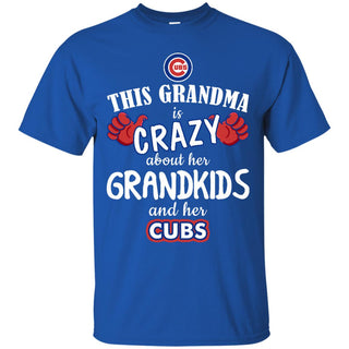 This Grandma Is Crazy About Her Grandkids And Her Chicago Cubs T Shirts