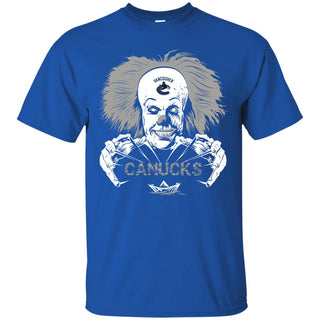 IT Horror Movies Vancouver Canucks T Shirts