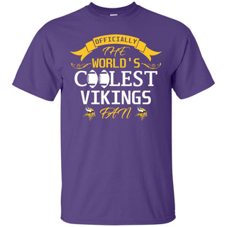 Officially The World's Coolest Minnesota Vikings Fan T Shirts